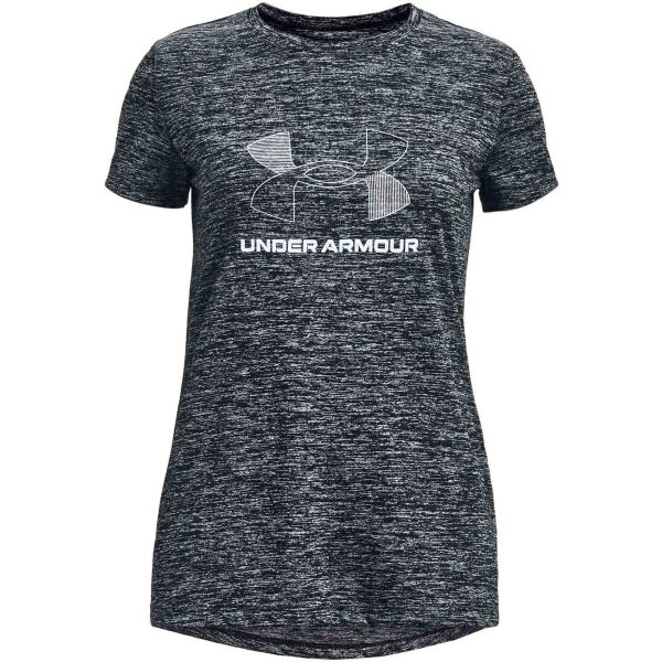 Under Armour TWIST Dívčí tričko, tmavě šedá, velikost