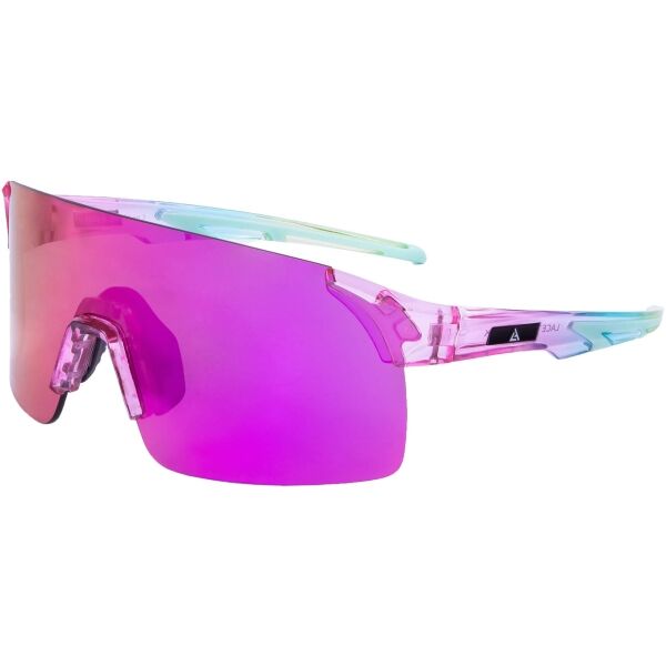 Laceto STAR Sportovní sluneční brýle, růžová, velikost