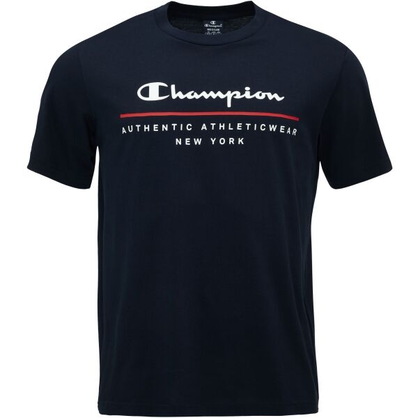 Champion LEGACY Pánské tričko, tmavě modrá, velikost