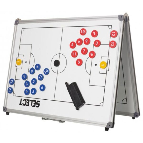 Select TACTICS BOARD FOLDABLE FOOTBALL Taktická tabule, bílá, velikost