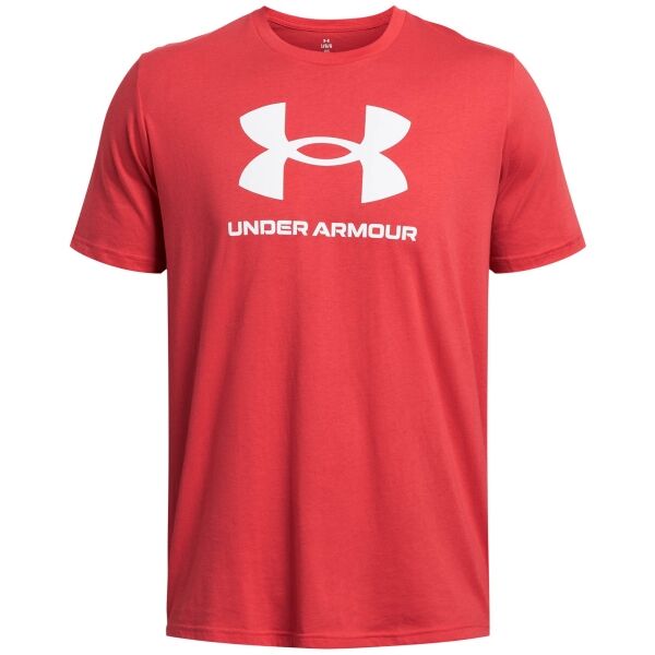 Under Armour SPORTSTYLE Pánské tričko, červená, velikost