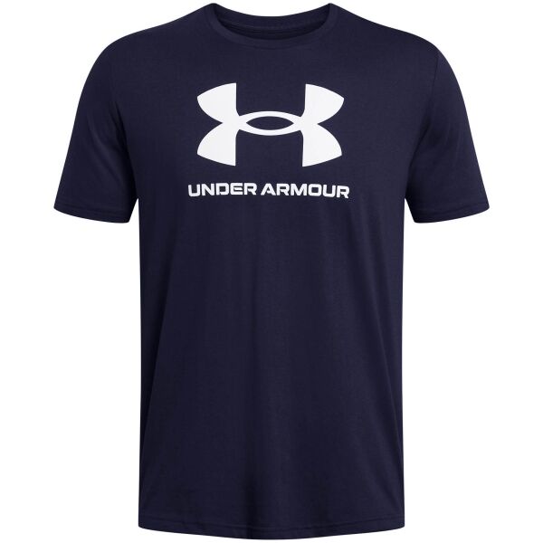 Under Armour SPORTSTYLE Pánské tričko, tmavě modrá, velikost