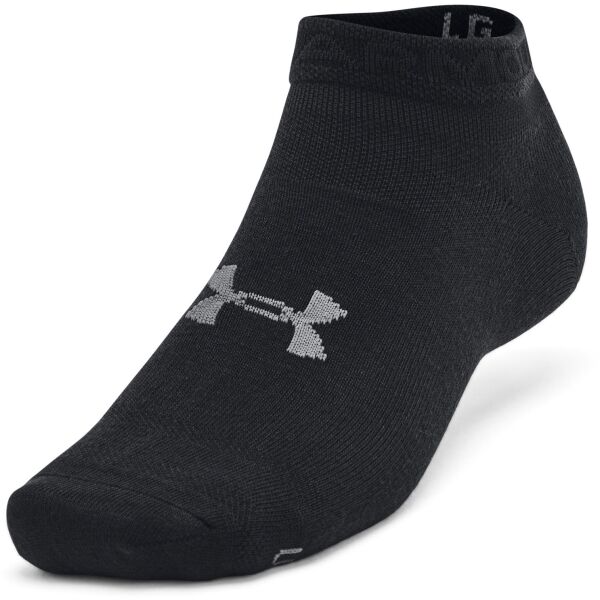 Under Armour ESSENTIAL LOW CUT Unisex ponožky, černá, velikost