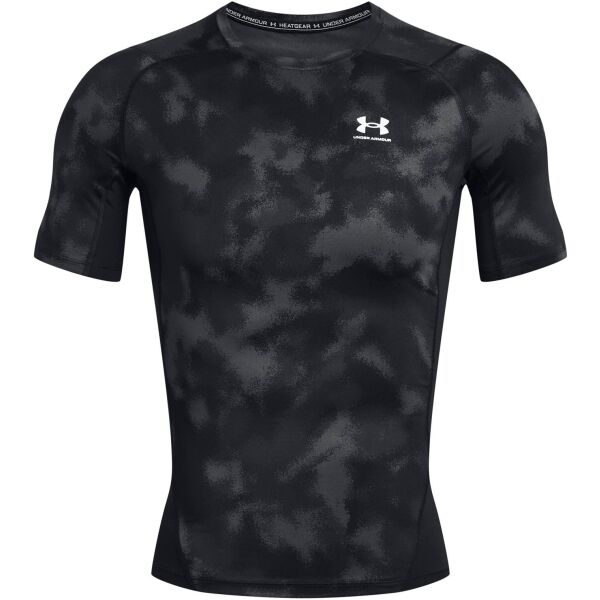 Under Armour HEATGEAR ARMOUR Pánské tričko, černá, velikost