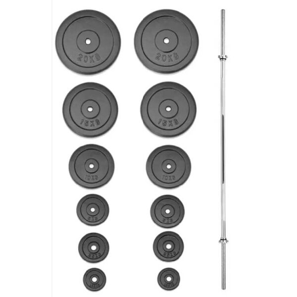 TRINFIT PREMIUM 115 KG Nakládací činka