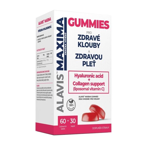 ALAVIS MAXIMA GUMMIES 60 TBL + 30 KAPSLÍ Doplněk stravy, , velikost