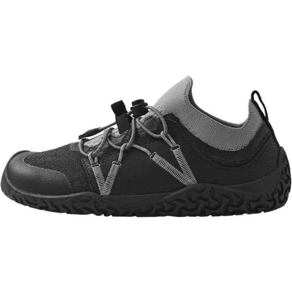 REIMA VAELLUS Dětské barefoot boty, černá, velikost
