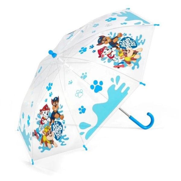 PAW PATROL SPLASH Dětský deštník, transparentní, velikost