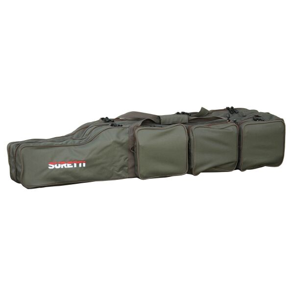 Suretti ROD CASE 125 CM Obal na pruty, tmavě zelená, velikost
