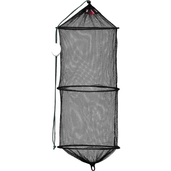 Suretti LANDING NET 30 x 60 CM Vezírek s plovákem, černá, velikost