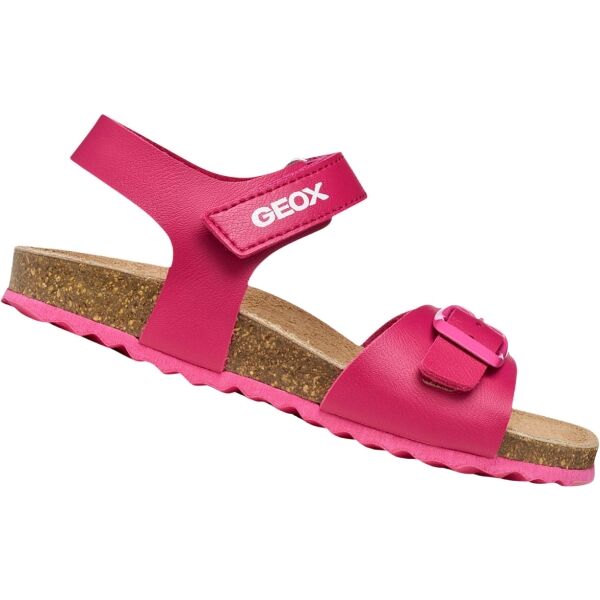 Geox J ADRIEL GIRL Dívčí sportovní boty, růžová, velikost