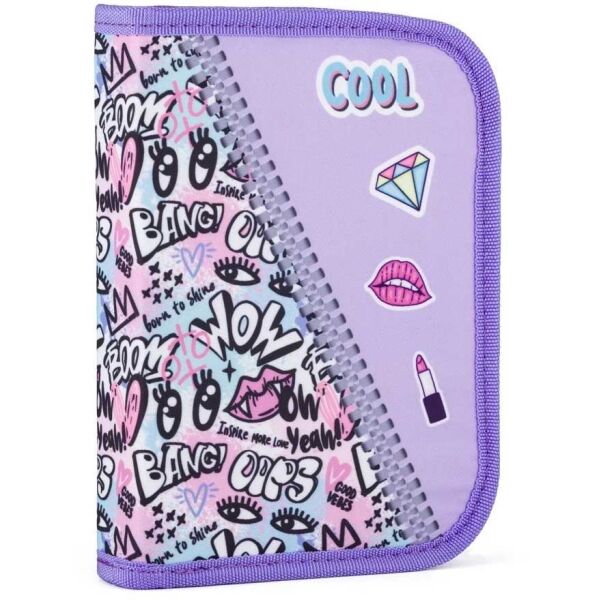 Oxybag FUNNY GIRL Penál 1 p., růžová, velikost