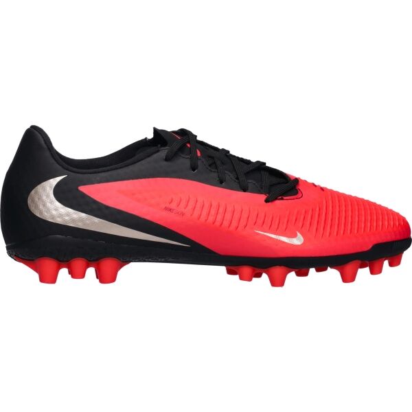 Nike PHANTOM 6 LOW ACADEMY AG Fotbalové kopačky, červená, velikost 44.5