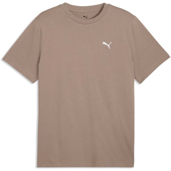 Puma WARDROBE ESSENTIALS TEE Pánské triko, hnědá, velikost
