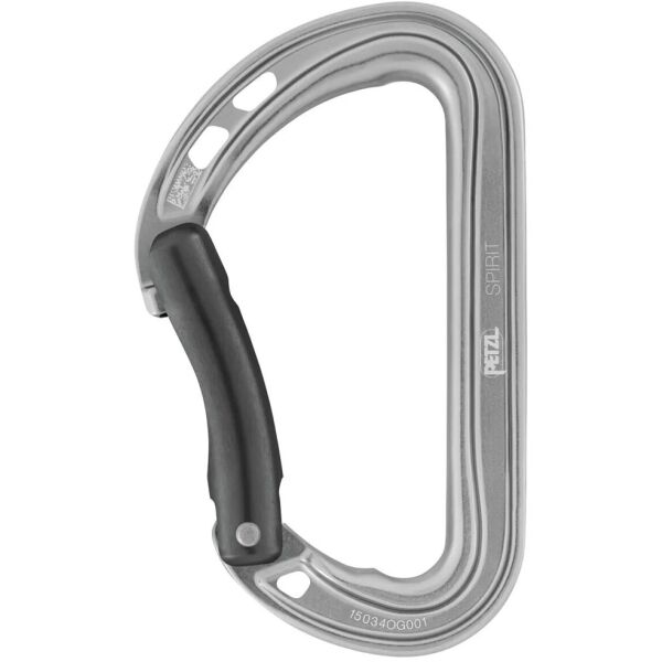 Petzl SPIRIT Karabina, stříbrná, velikost