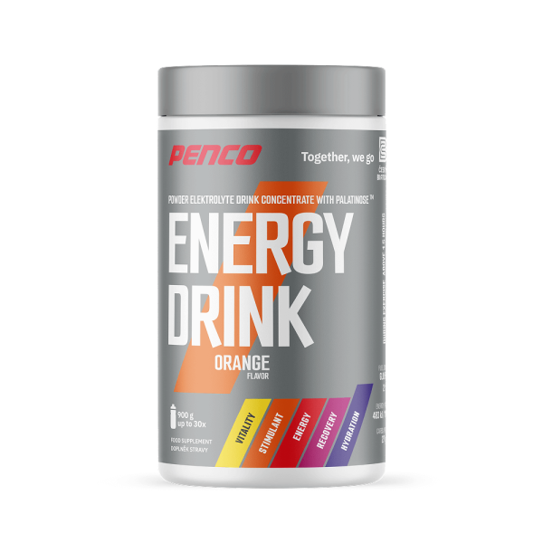 Penco ENERGY DRINK 900 G ORANGE Iontový nápoj v prášku, , velikost