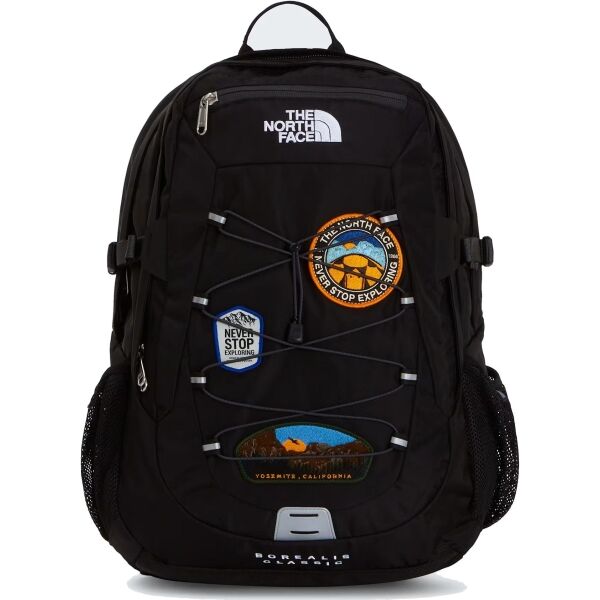 The North Face BOREALIS CLASSIC PATCH Batoh, černá, velikost