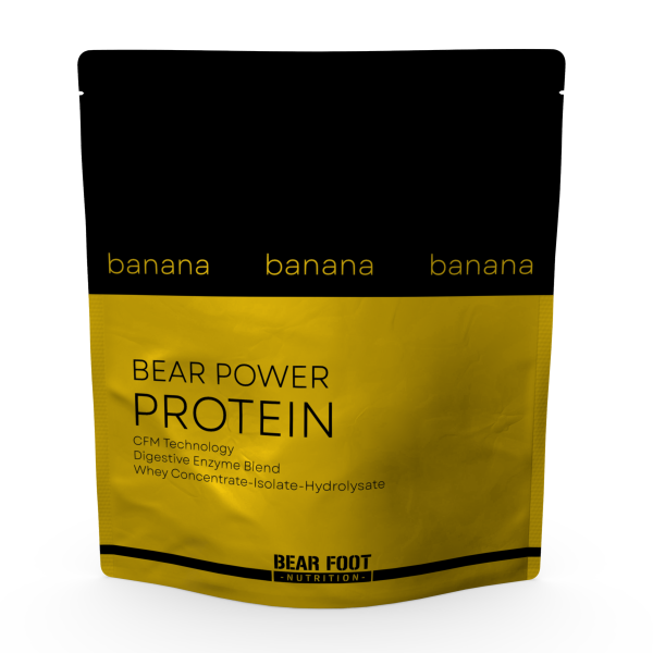 BEAR FOOT NUTRITION BEAR POWER PROTEIN - 1 KG Syrovátkový protein