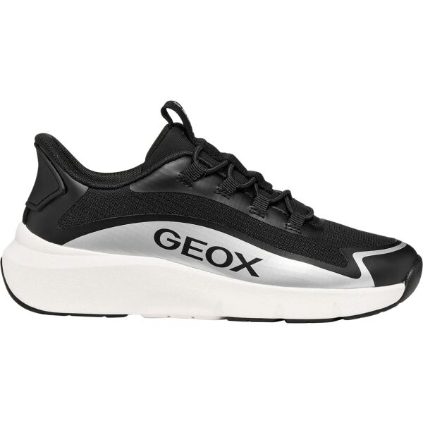 Geox J PRO-RAN FAST IN BO Chlapecká volnočasová obuv, černá, velikost