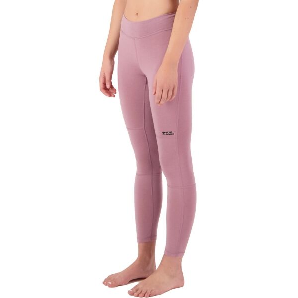 MONS ROYALE OLYMPUS MERINO LEGGING Dámské funkční legíny, růžová, velikost