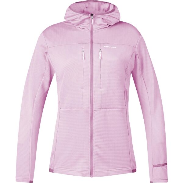 Hannah NINO HOODY Dámská technická mikina, růžová, velikost