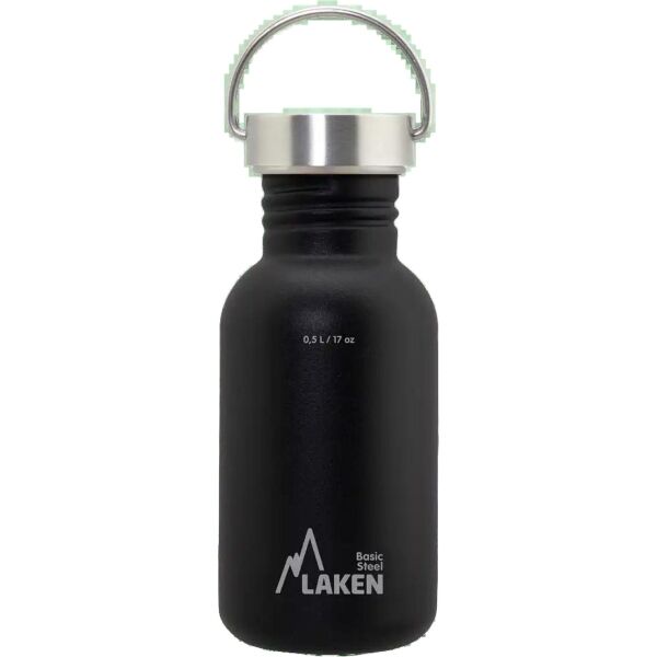 LAKEN BASIC VINTAGE 500 ML Láhev, černá, velikost 500 ML