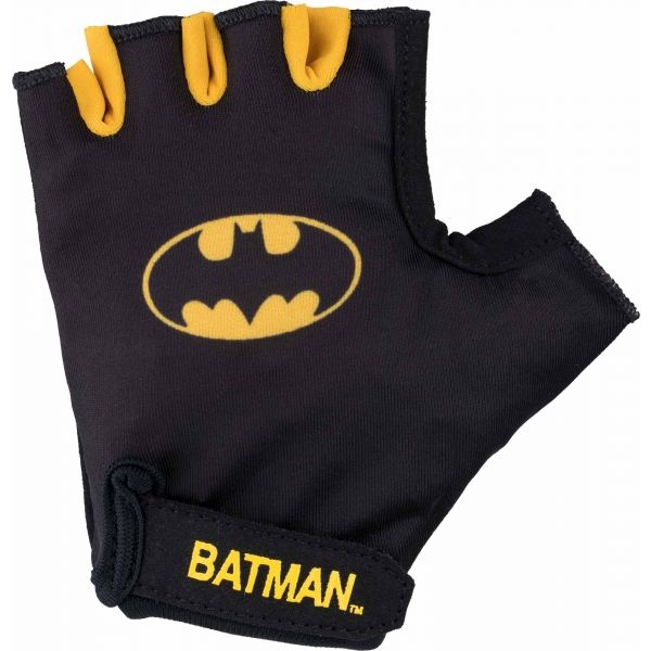 Warner Bros BATMAN Dětské cyklistické rukavice, černá, velikost