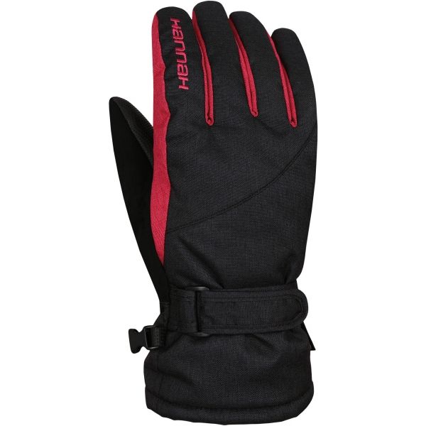 E-shop Hannah ANITT Dámské lyžařské rukavice, černá, velikost