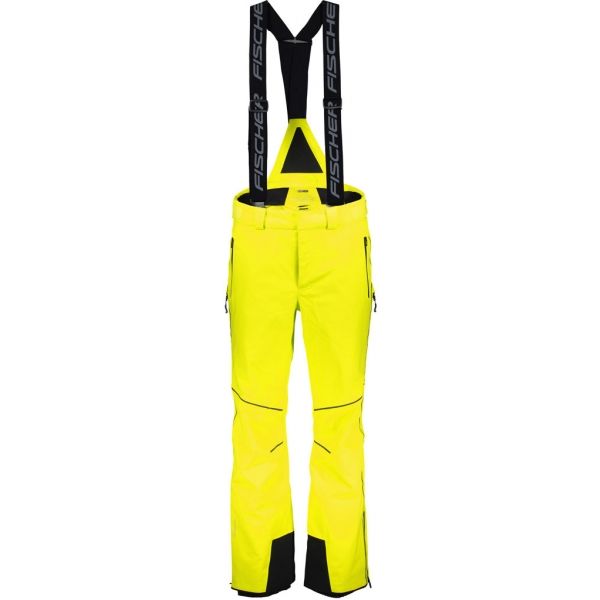 E-shop Fischer HANS KNAUSS M PANTS Pánské lyžařské kalhoty, žlutá, velikost
